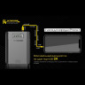 NITECORE F4 — зарядник и power bank на 4×18650 18388